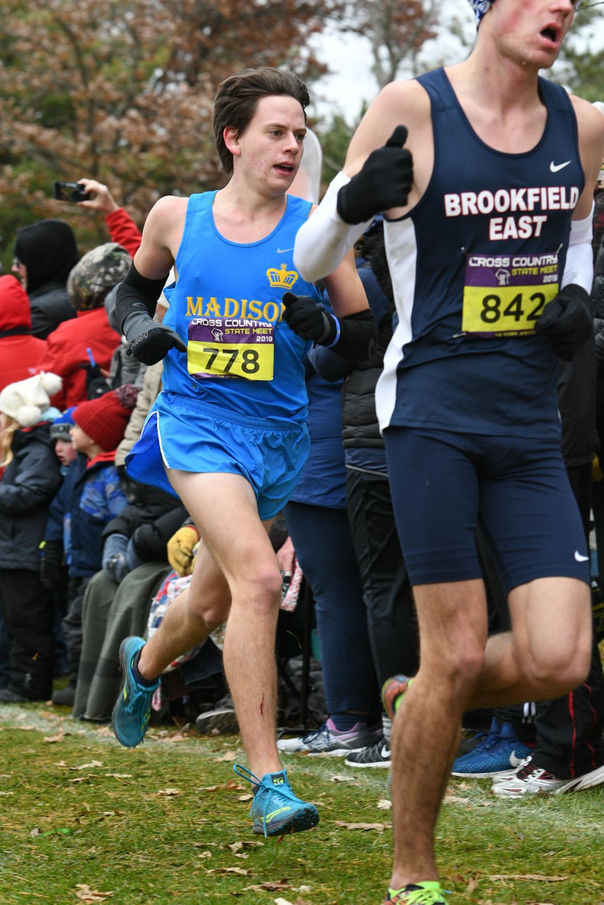 WIAA state cross country photo: Ryan Reed, Madison West